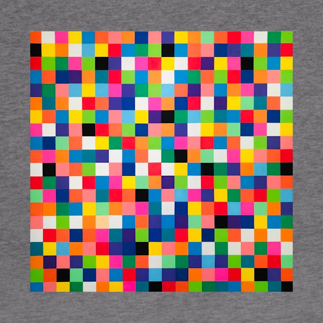 400 Colorful Squares by Ideacircus